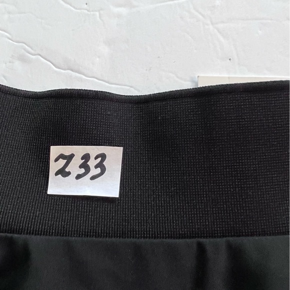 NWT Zara Mini Skirt with Shorts Size Small Elastic Waist Black - Picture 14 of 14